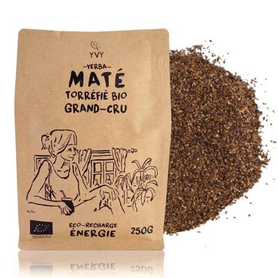 Organic Grand Cru Roasted Mate - Eco refill Bulk 250g