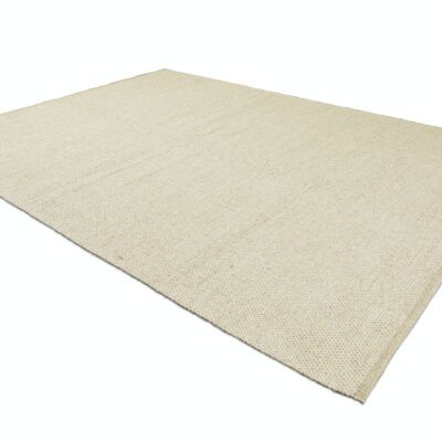 Wool carpet - Teppe Camel/White 160 x 230 cm