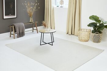 Tapis en laine - Teppe Blanc 160 x 230 cm 2