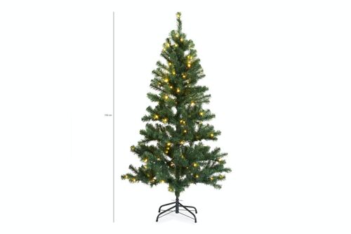 Christmas Tree with lights 150cm