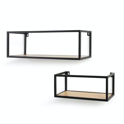 Wall Rack Madrid Natural - Set/2