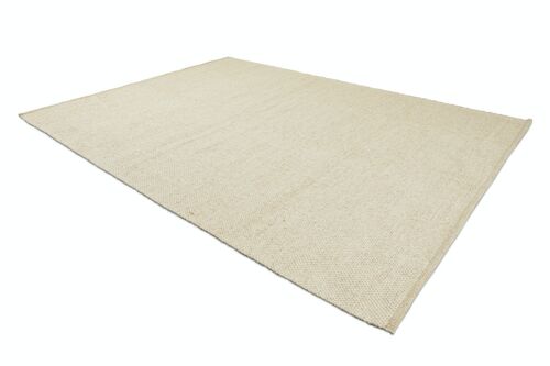 Wool carpet  - Teppe Camel/White 140 x 200 cm