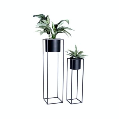 Planter Violet - Black Set/2