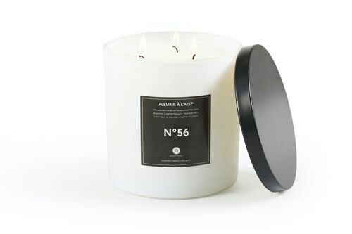 Scented candle Fleurir à l'Aise – White Jar