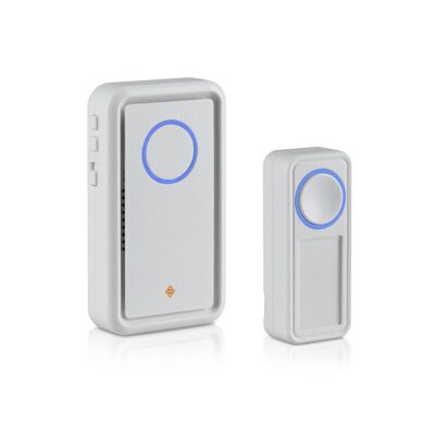 Doorbell with 1 receiver - White
