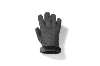 Gants en Cuir - Noir S 3