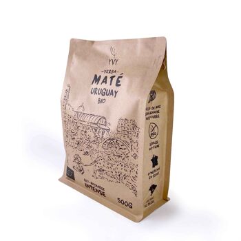 Maté Uruguay Bio - Eco recharge Vrac 500g 4