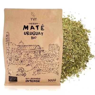 Mate Uruguay Organic - Öko-Nachfüllpackung, 500 g