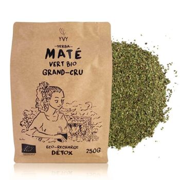 Maté Vert Bio Grand Cru - Eco recharge Vrac 250g 1