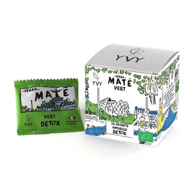 Té Mate Verde Orgánico - 15 bolsitas naturales