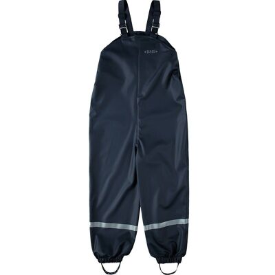 Pantalones de barro Peto de lluvia Buddel pantalones sostenibles - azul oscuro