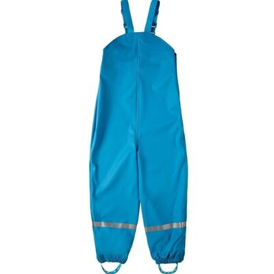 Pantalones de barro Peto de lluvia Buddel pantalones sostenibles - azul claro