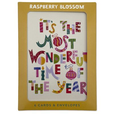 'It's the most wonderful time of the year' card set