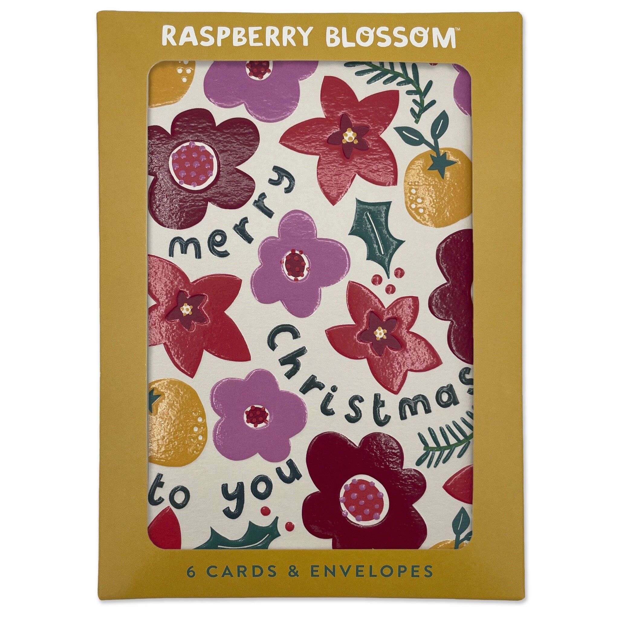 'Merry Christmas to you' card set