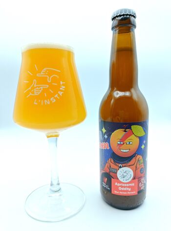 Bière Apricosmic Oddity - sour Abricot-romarin (série Sour Kitchen) 1