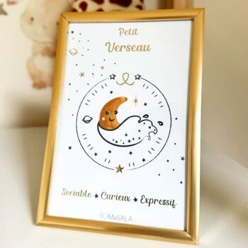 Carte de voeux décorative Petit Verseau 2