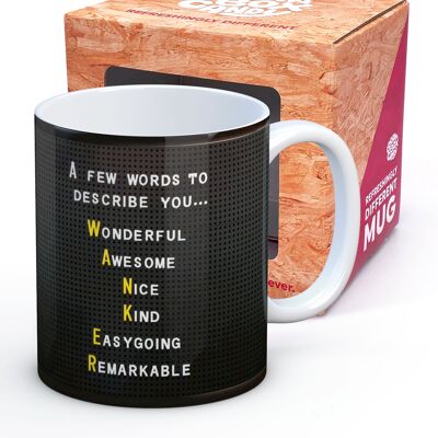 Funny Wanker Acronym Mug