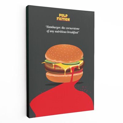 Lienzo Jules Burger von Pulp Fiction