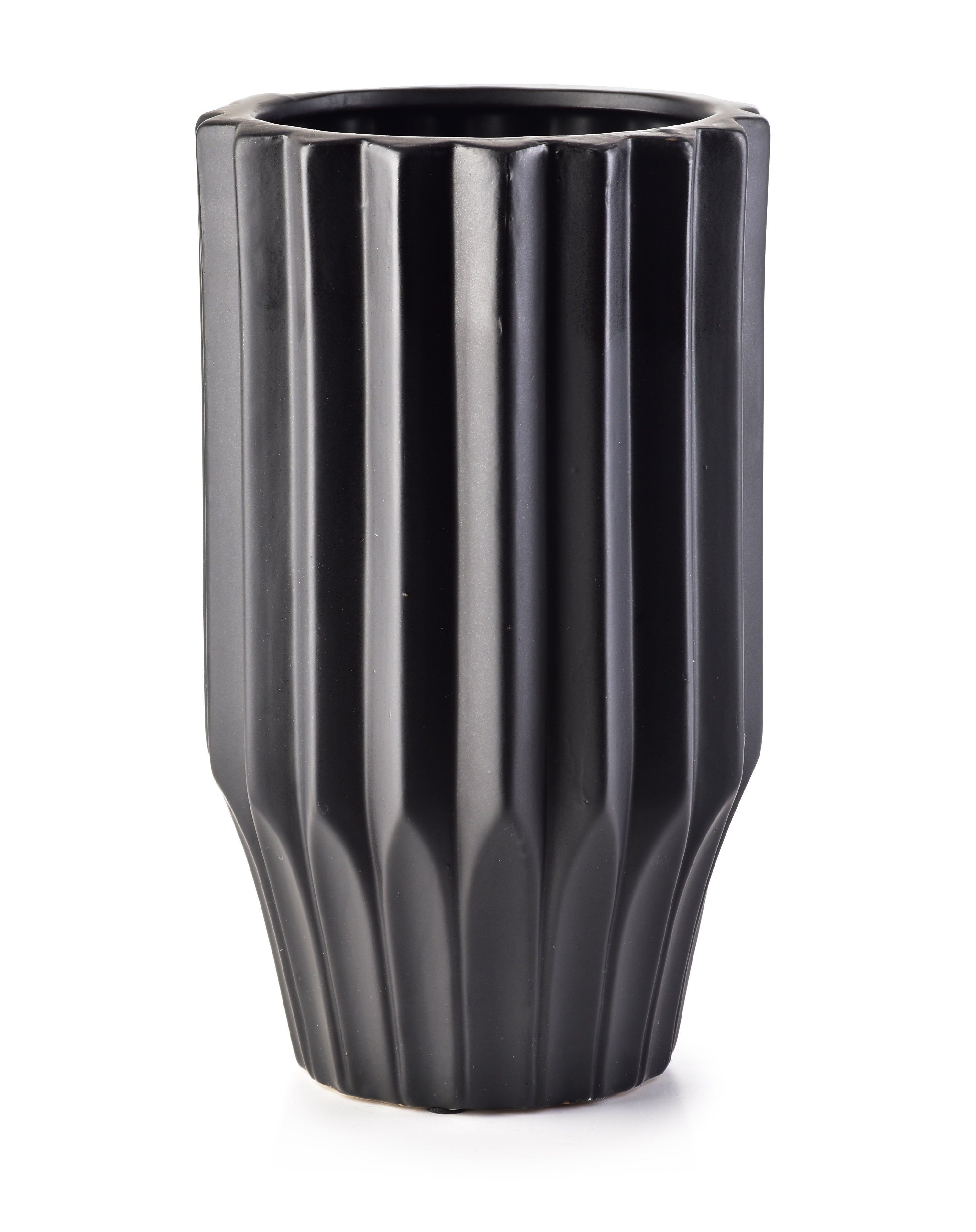 VASO YVONNE NERO h26cm