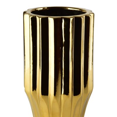 YVONNE GOLD VASE 12xh20cm