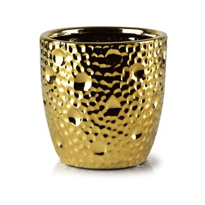 COSMO GOLD POT 12.5XH12CM