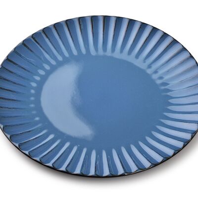 EVIE BLUE Dinner plate 26.5xh2cm