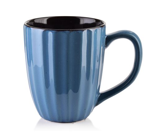 EVIE BLUE Mug 400ml 9x13xh10.5cm