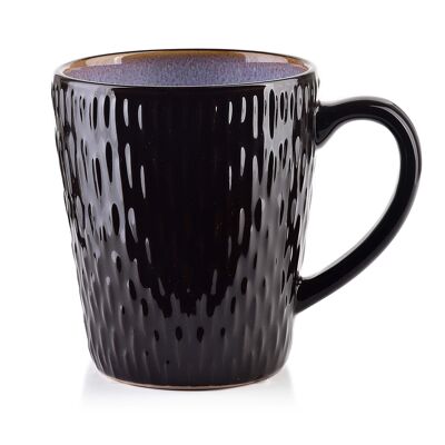 Taza ERICA GRIS 420ml 9x13xh11cm