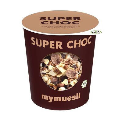mymuesli2go Super Choc muesli, tray of 12, organic