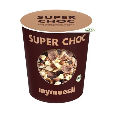 mymuesli2go Muesli Super Choc, barquette de 12, bio