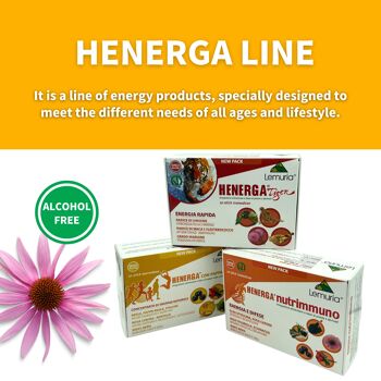 Lemuria - Henerga à la Gelée Royale Complément Alimentaire Végétal et Dérivés - Nouveau format, 10 sticks de 10 ml 5