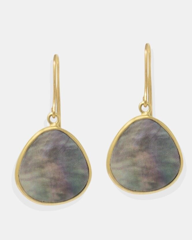 Vergoldete Tahiti-Ohrringe