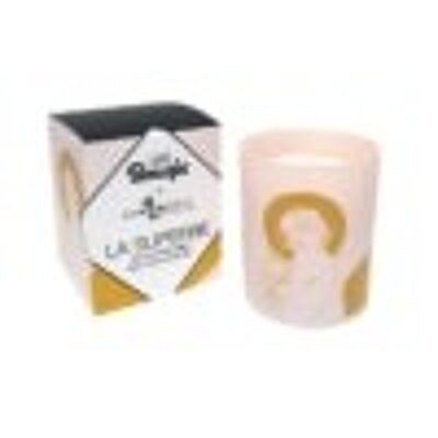 Scented candle with verbena-ginger – vetiver vegetable wax (to be offered with our Infusion N°04 Wonder Madame"