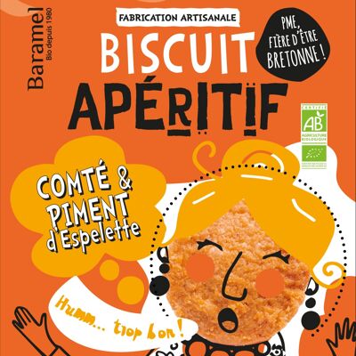 Pikante Comté-Kekse – Bio-Espelette-Pfeffer