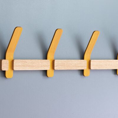 Large Canopee wooden coat rack