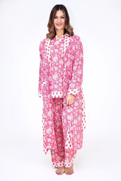 Peony Paisley Robe