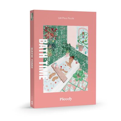 Puzzle L'heure du bain, 500 pièces