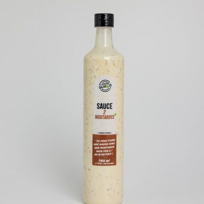 Vinaigrette with two mustards 750ml