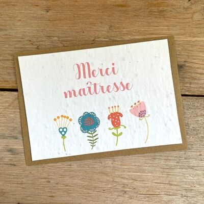 Carte merci maîtresse