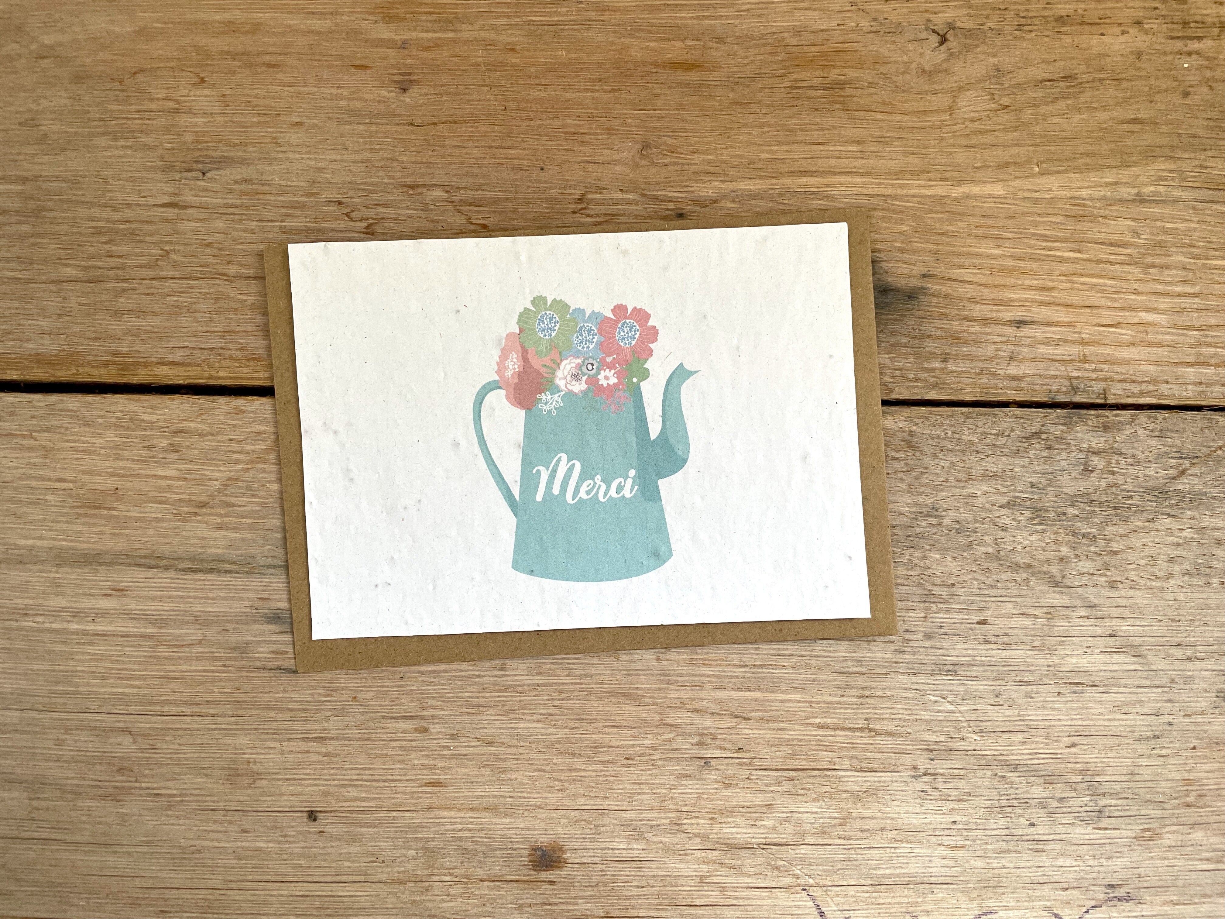 Biglietto di ringraziamento vintage