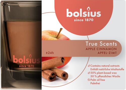 True Scents geurglas 63/90 Apple Cinnamon