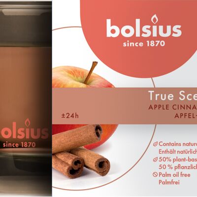 True Scents geurglas 63/90 Apple Cinnamon