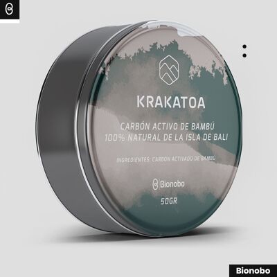 Carbone attivo di bambù KRAKATOA ® | 50 g di polvere | Applicazioni multiple