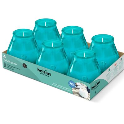 Horeca twilight 104/99 tray 6 Turquoise