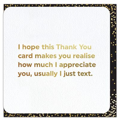 Thank You Card