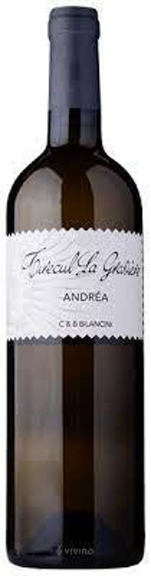 Vin blanc sec Andréa Bio 2020 IGP Périgord 75 cl