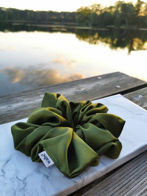 Olive Green Scrunchie