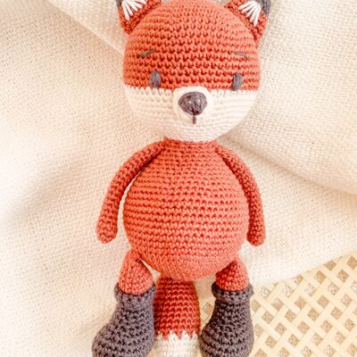 Crochet Fox Toy / UKCA-CE Certified