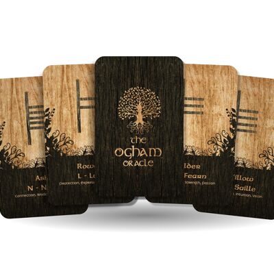 El Ogham Oracle - Celtic Oracle - Alfabeto nórdico