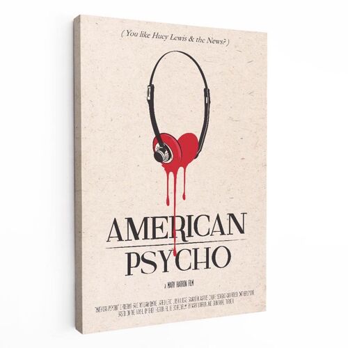 Lienzo de la película American Psycho
